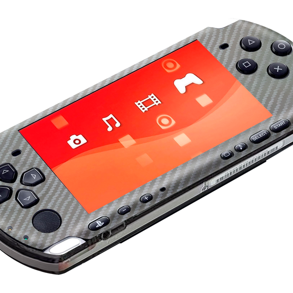 Fibra Carbono Gris Skin Playstation Portable (PSP)
