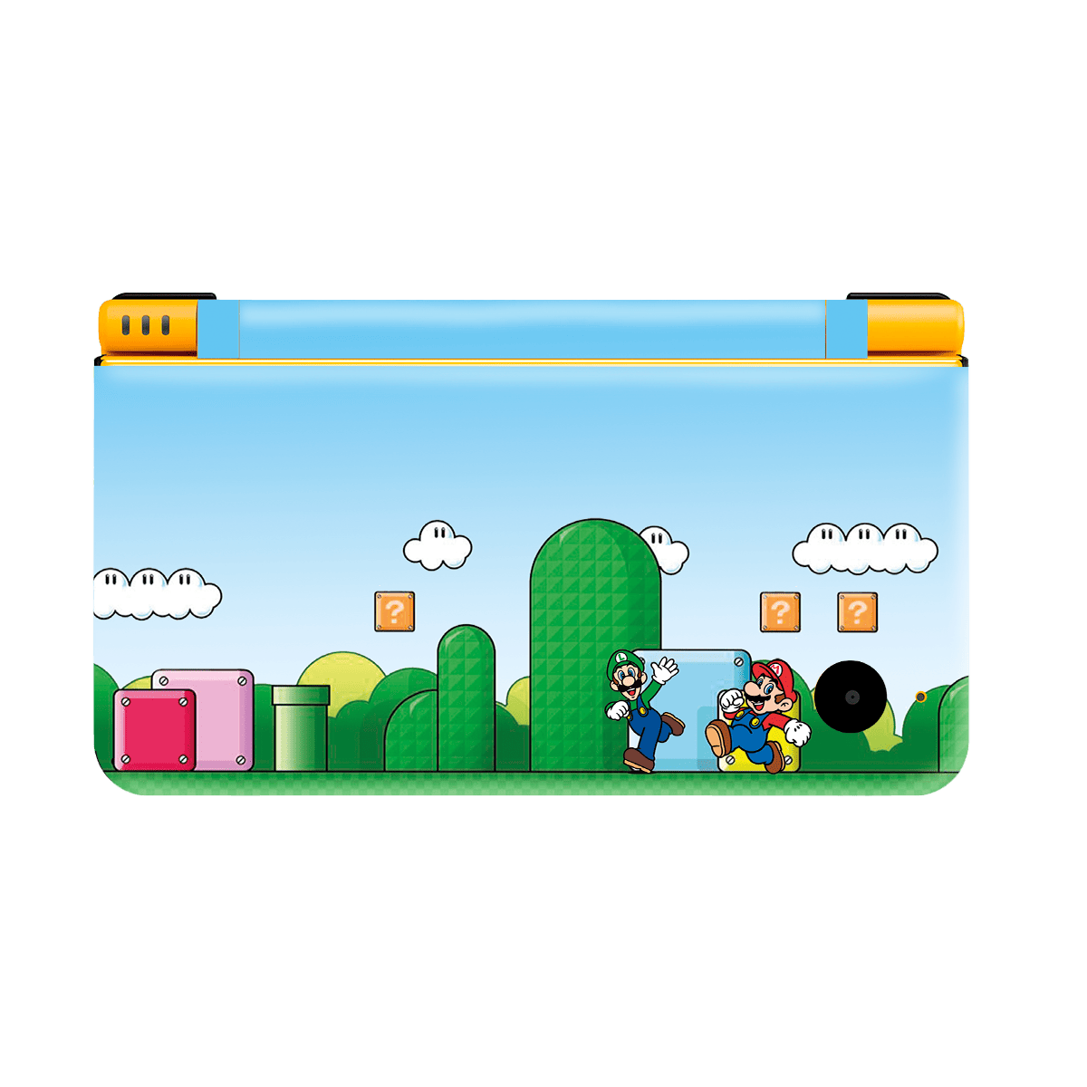 Super Mario Bros Nintendo DSI XL 2010 Skin