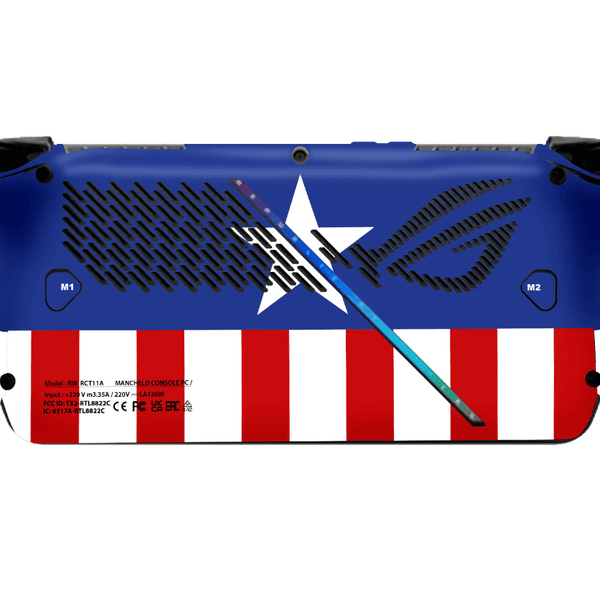 Captain America Asus ROG Xbox Ally Skin Xonebrand