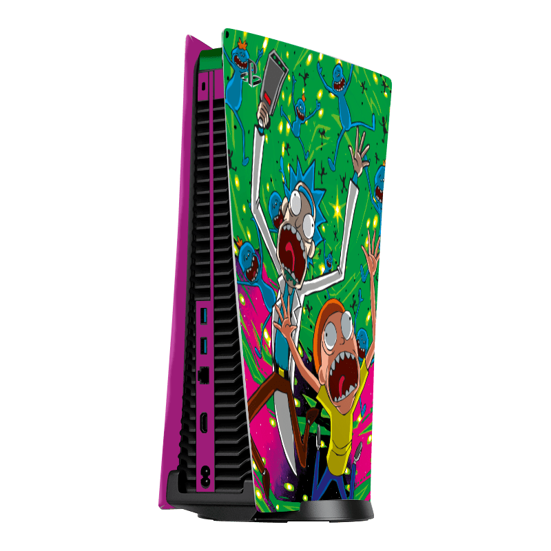 Rick &amp; Morty Skin Playstation 5 Fat