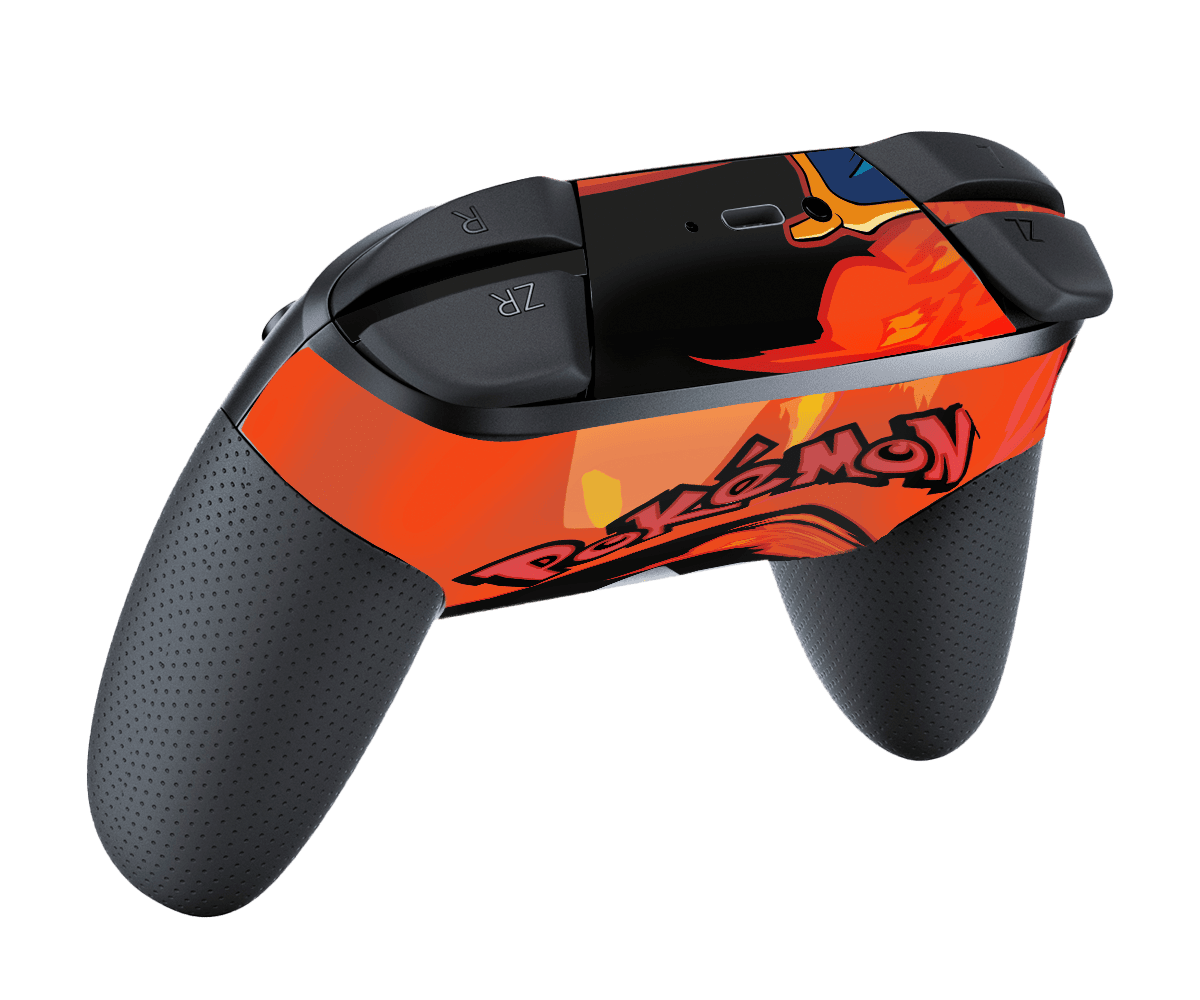 Pokemon Charizard Skin Nintendo Switch Pro Controller Xonebrand