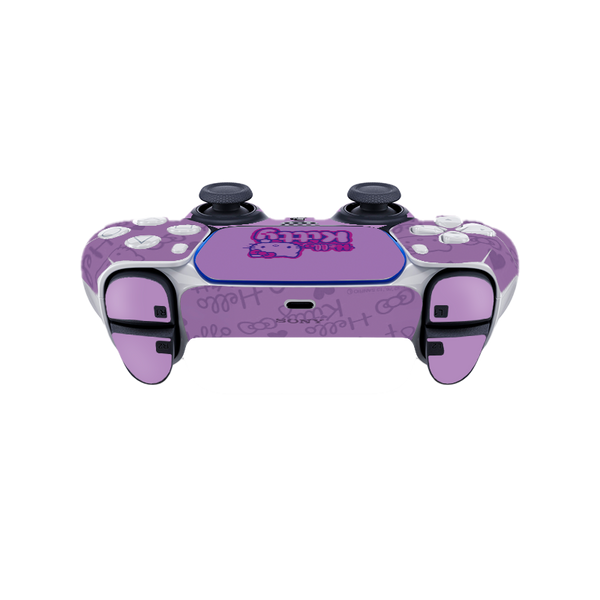 Hello Kitty Lila Skin Playstation 5 DualSense Full Xonebrand