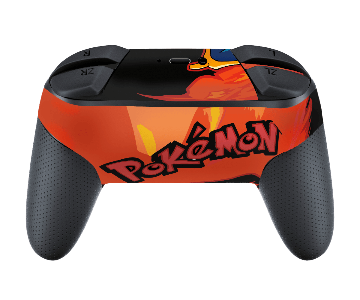 Pokemon Charizard Skin Nintendo Switch Pro Controller Xonebrand