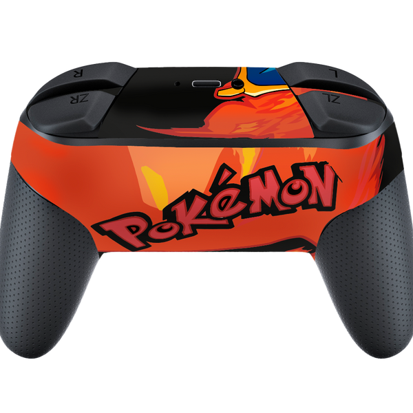 Pokemon Charizard Skin Nintendo Switch Pro Controller