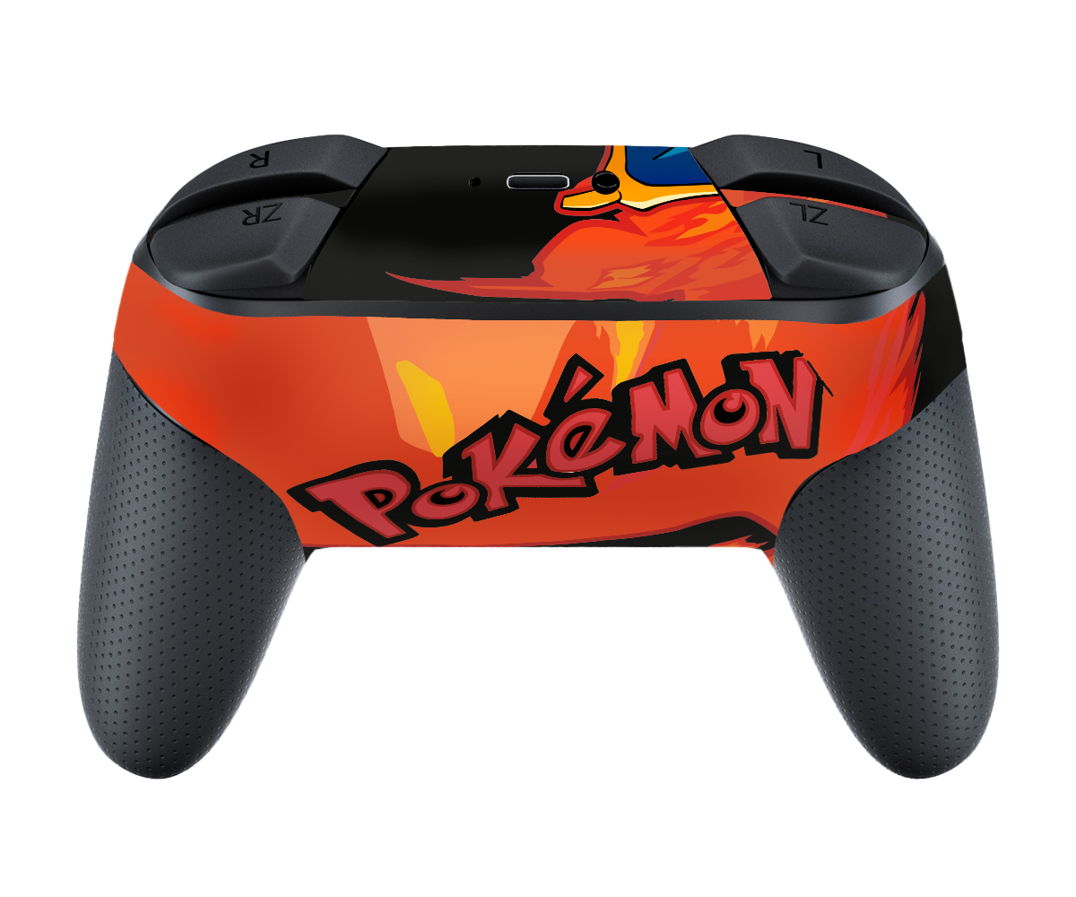 Pokemon Charizard Skin Nintendo Switch Pro Controller