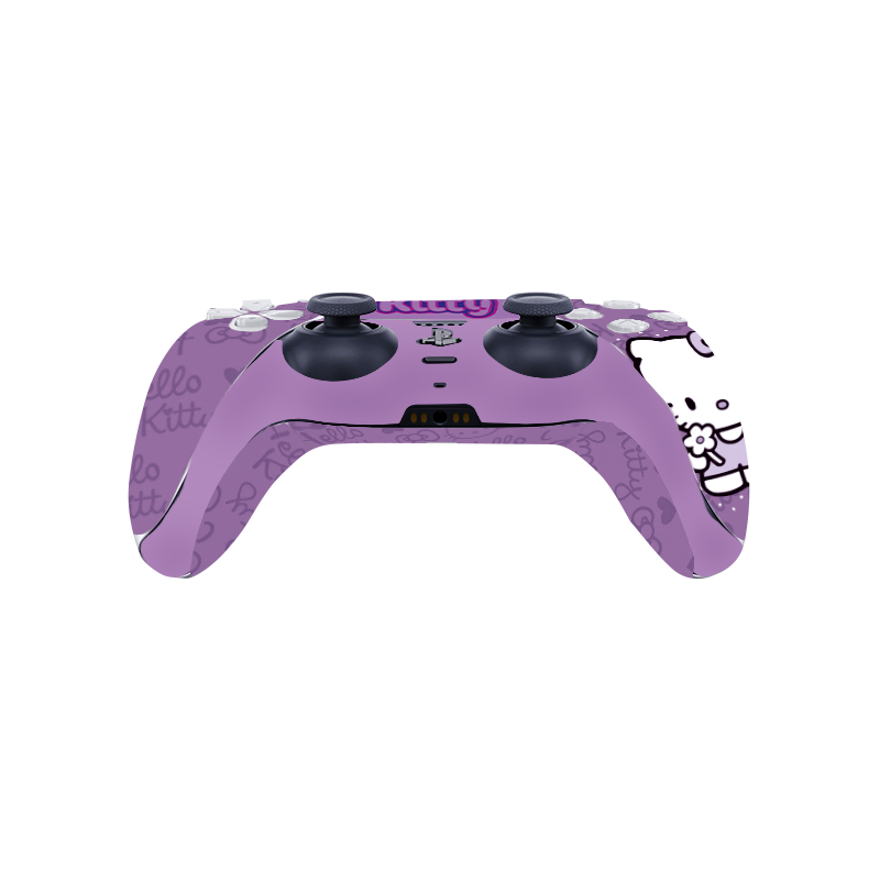 Hello Kitty Lila Skin Playstation 5 DualSense Full Xonebrand