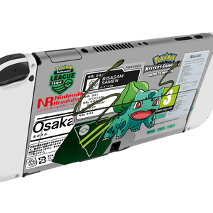 Pokemon Bullbasaur Nintendo Switch Oled (2021) Skin