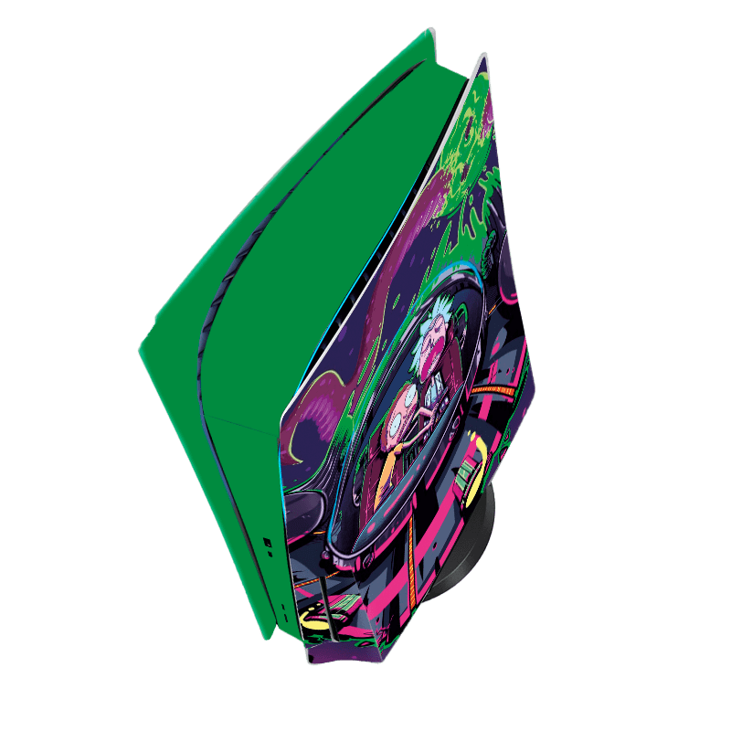 Rick &amp; Morty Skin Playstation 5 Fat