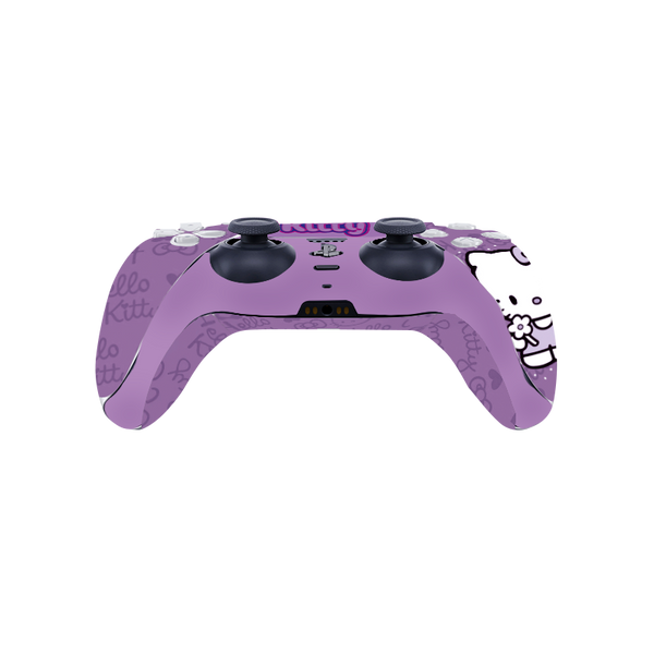Hello Kitty Lila Skin Playstation 5 DualSense Full Xonebrand