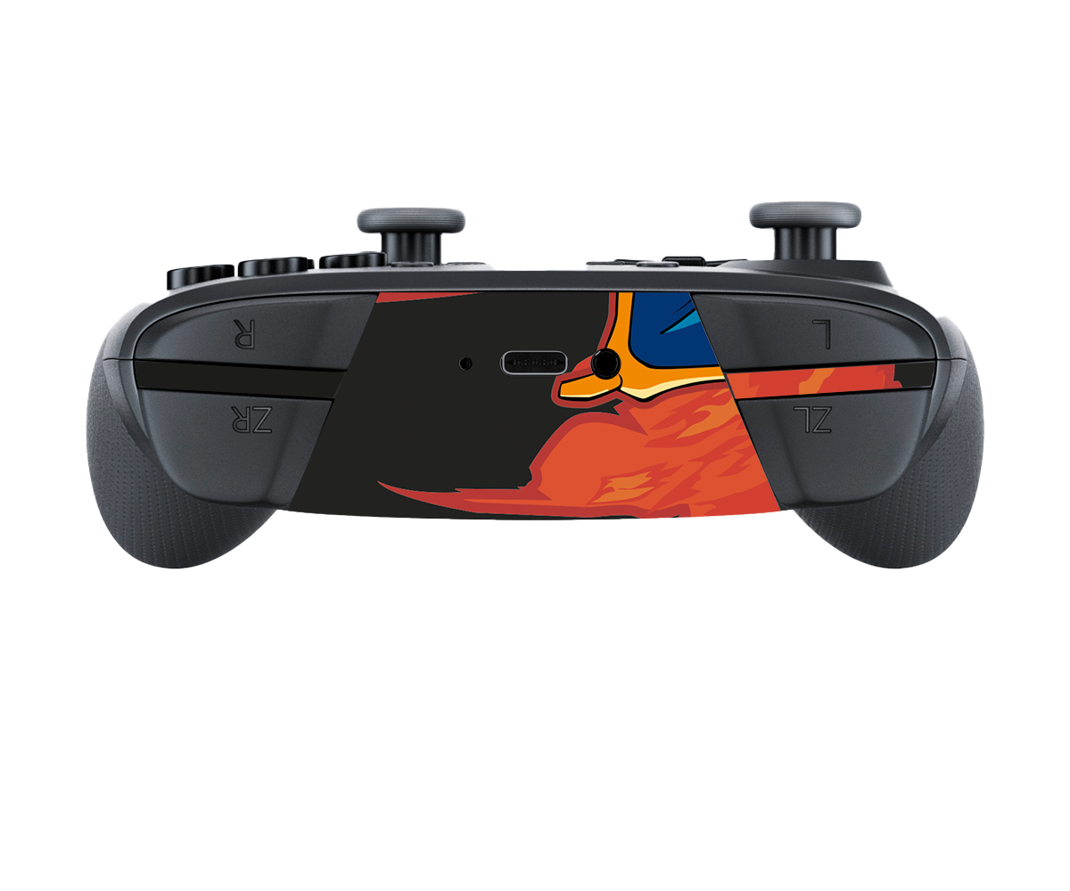 Pokemon Charizard Skin Nintendo Switch Pro Controller