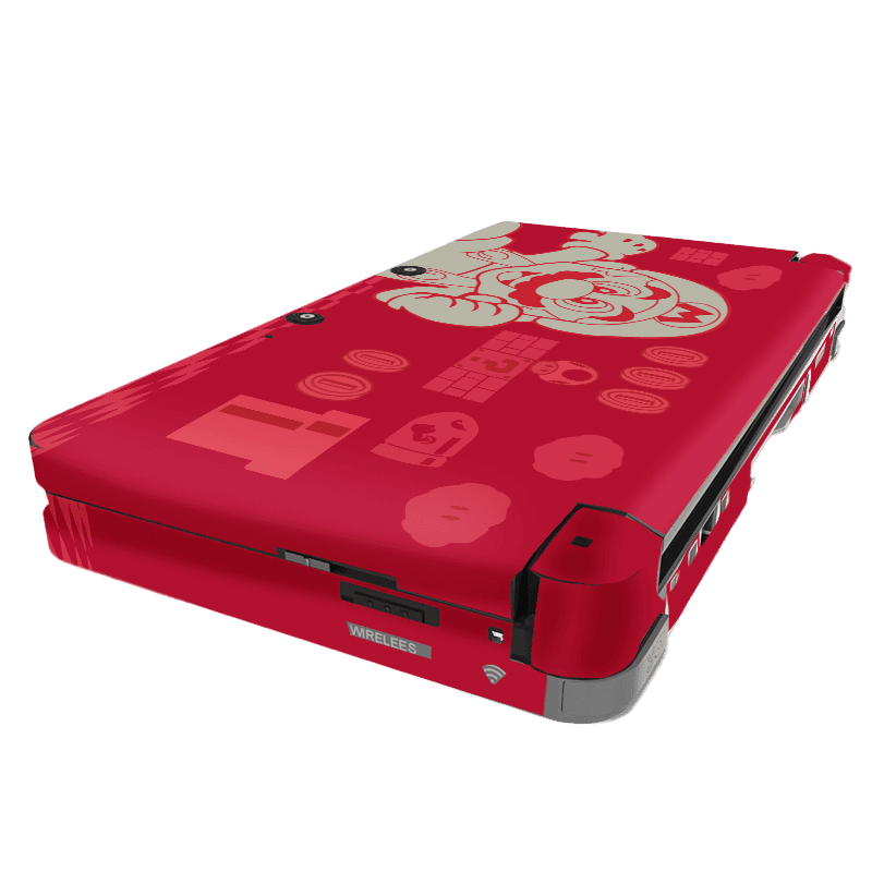 Mario Bros Edición Gold Nintendo 3DS Skin