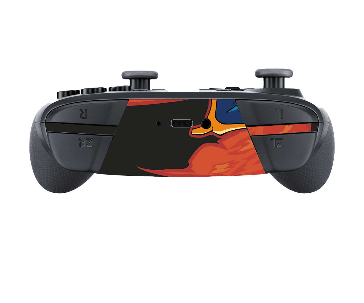 Pokemon Charizard Skin Nintendo Switch Pro Controller Xonebrand