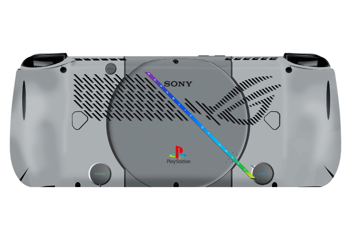 Skin para ASUS Rog Ally X edición PS1 – Xonebrand