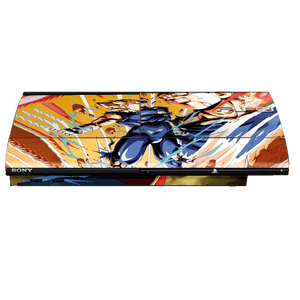 Dragon Ball Vegeta PS3 Super Slim Skin