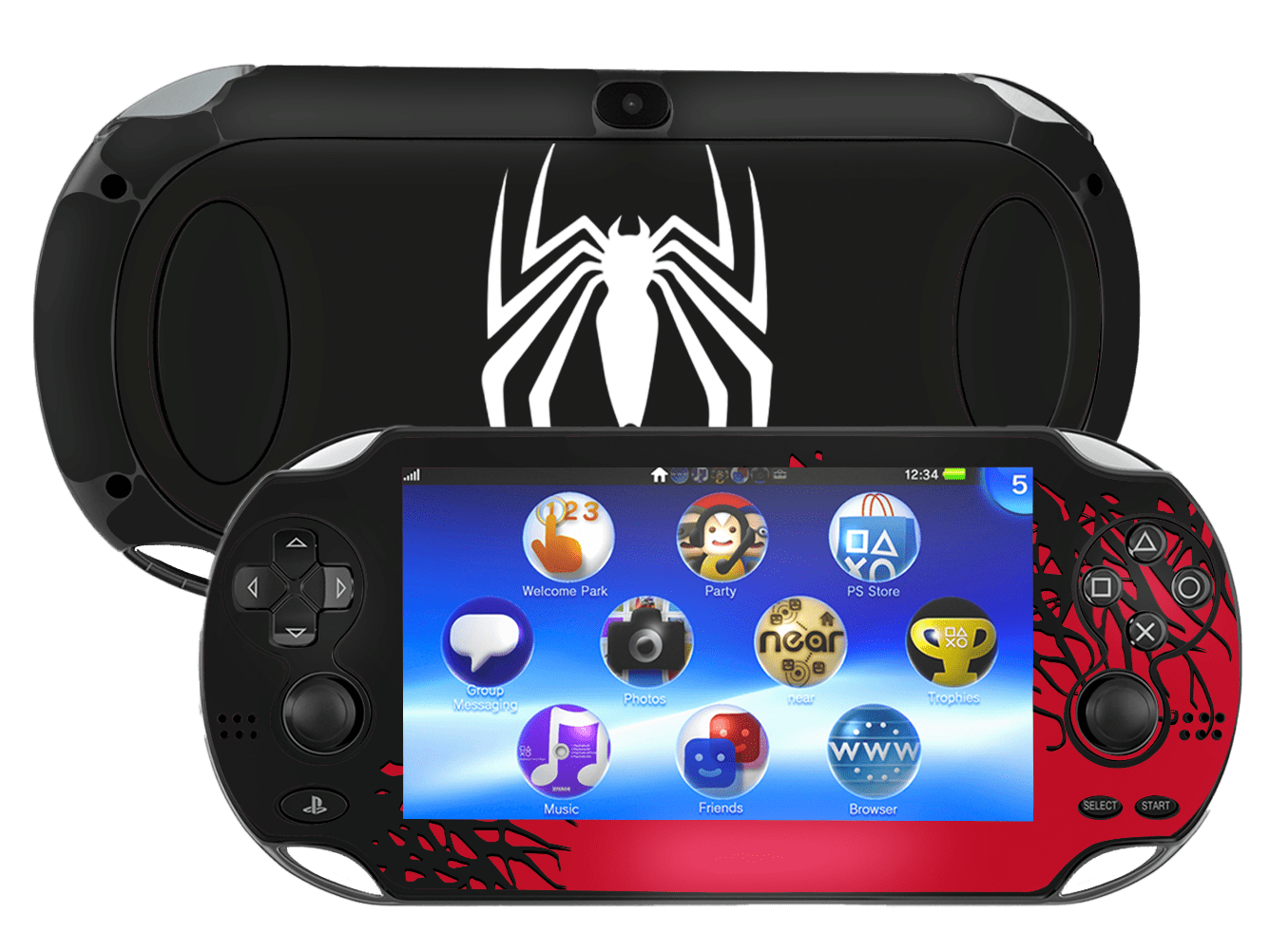 Spiderman 2 Skin Playstation Portable PSVita Fat