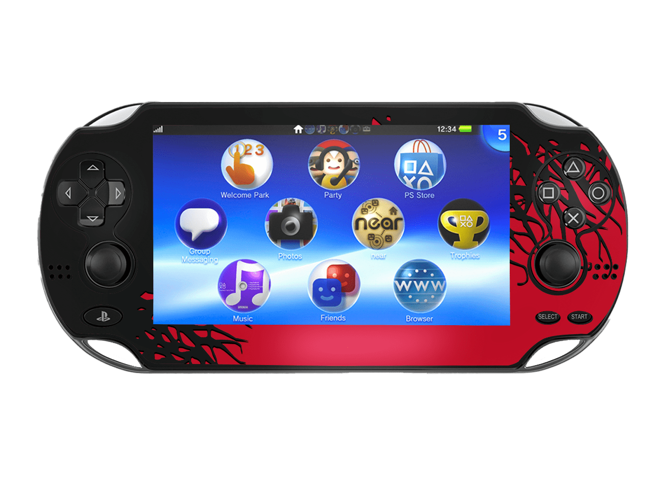 Spiderman 2 Skin Playstation Portable PSVita Fat