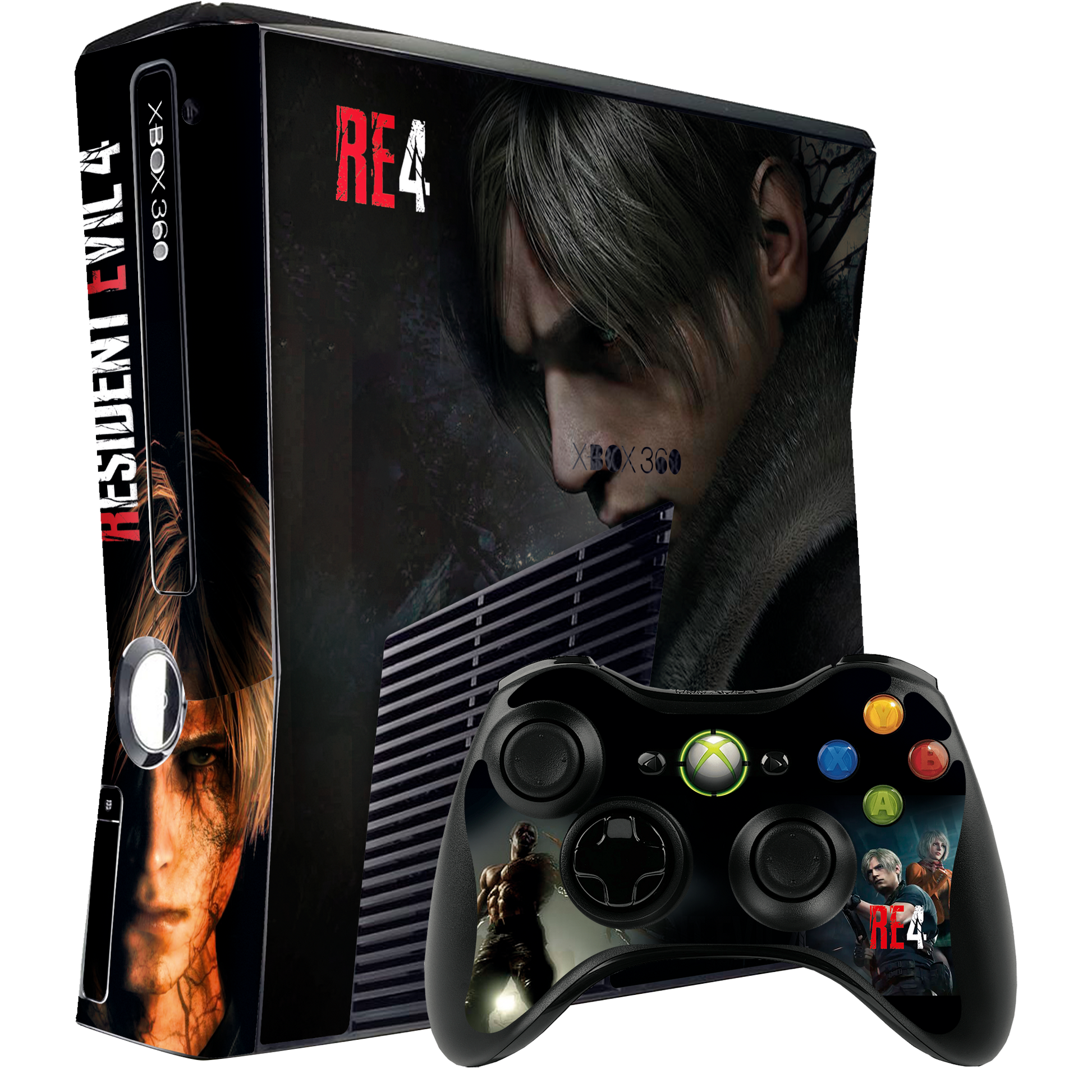 Resident Evil 4 Skin Xbox 360 Slim