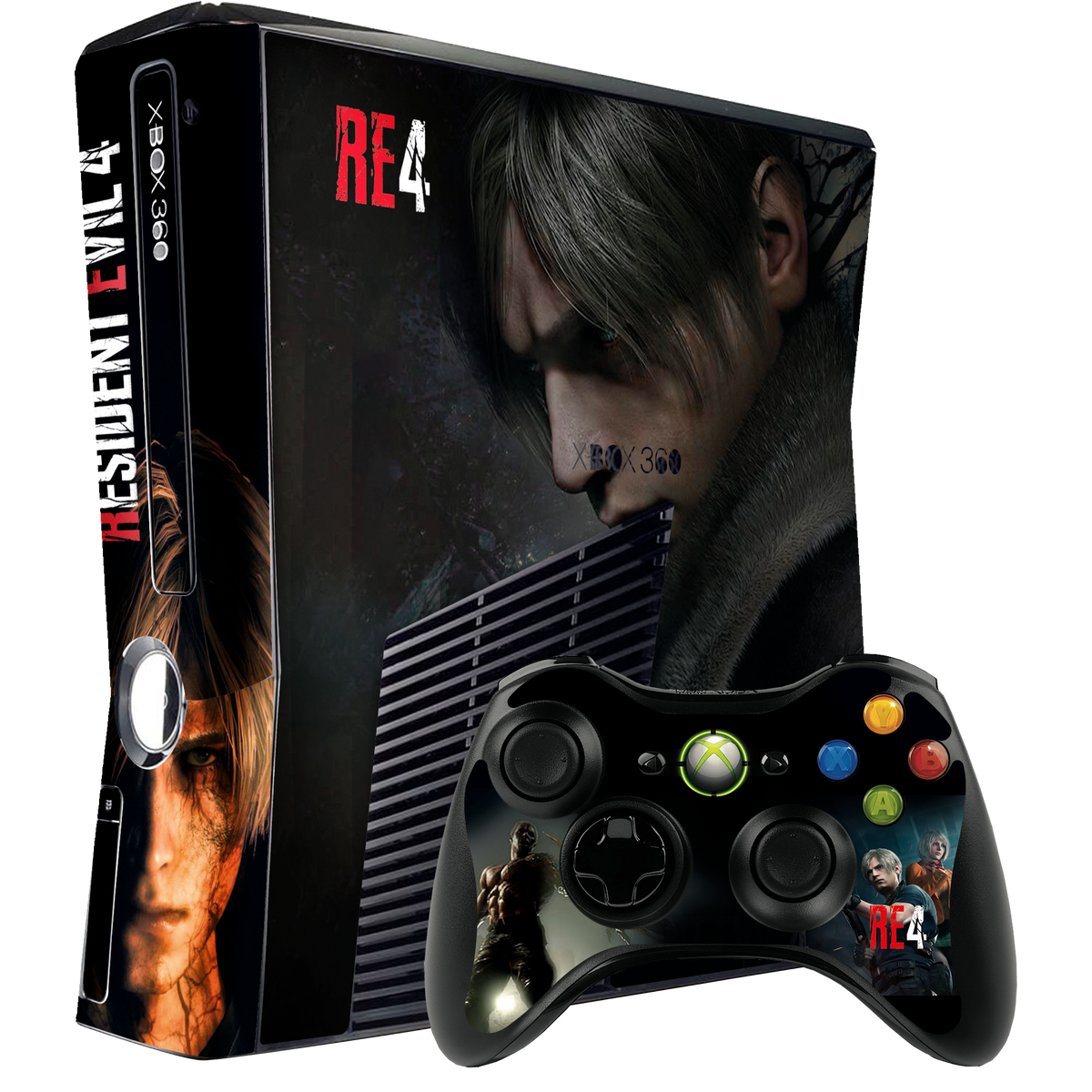 Resident Evil 4 Skin Xbox 360 Slim Xonebrand