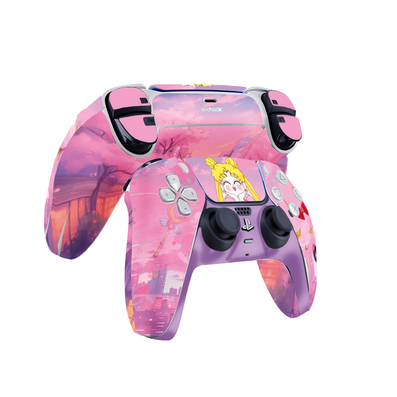 Sailor Moon Skin Playstation 5 DualSense Full Xonebrand