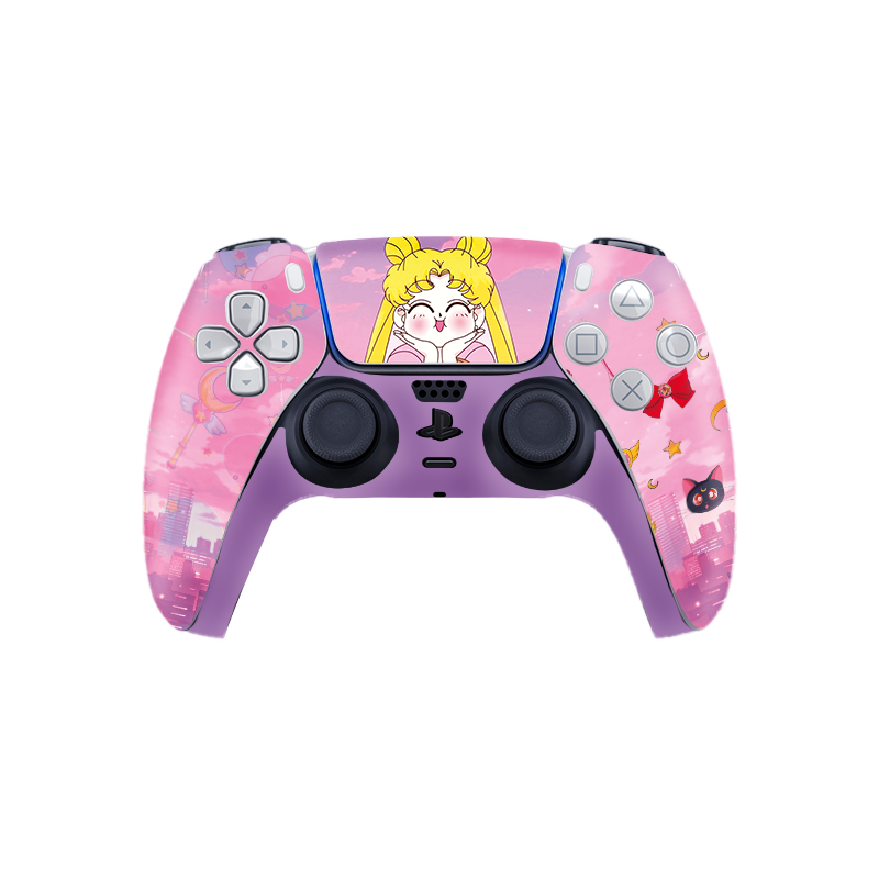 Sailor Moon Skin Playstation 5 DualSense Full Xonebrand