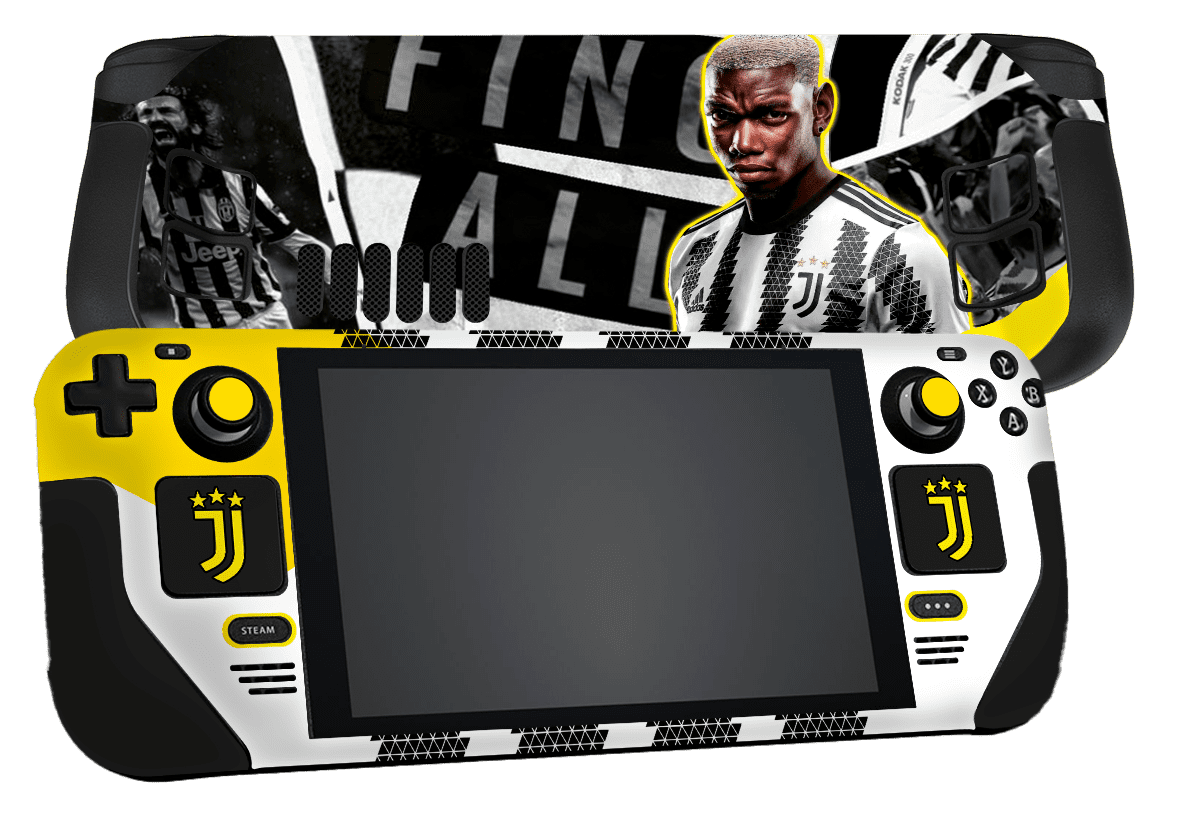 Juventus Steam Deck Handheld Gaming Computer Skin