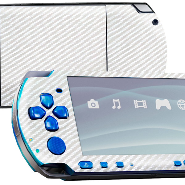 Fibra Carbono Blanco Skin Playstation Portable (PSP)