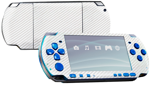 Fibra Carbono Blanco Skin Playstation Portable (PSP)