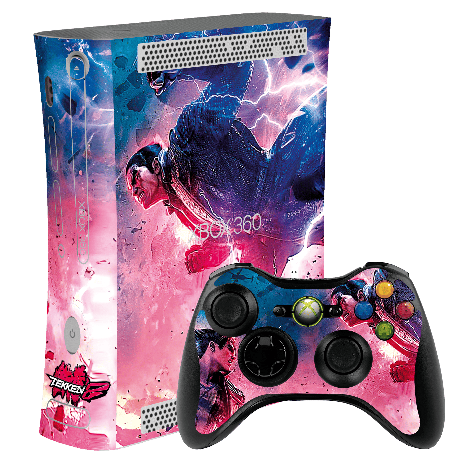 Tekken 8 Skin Xbox 360 Fat