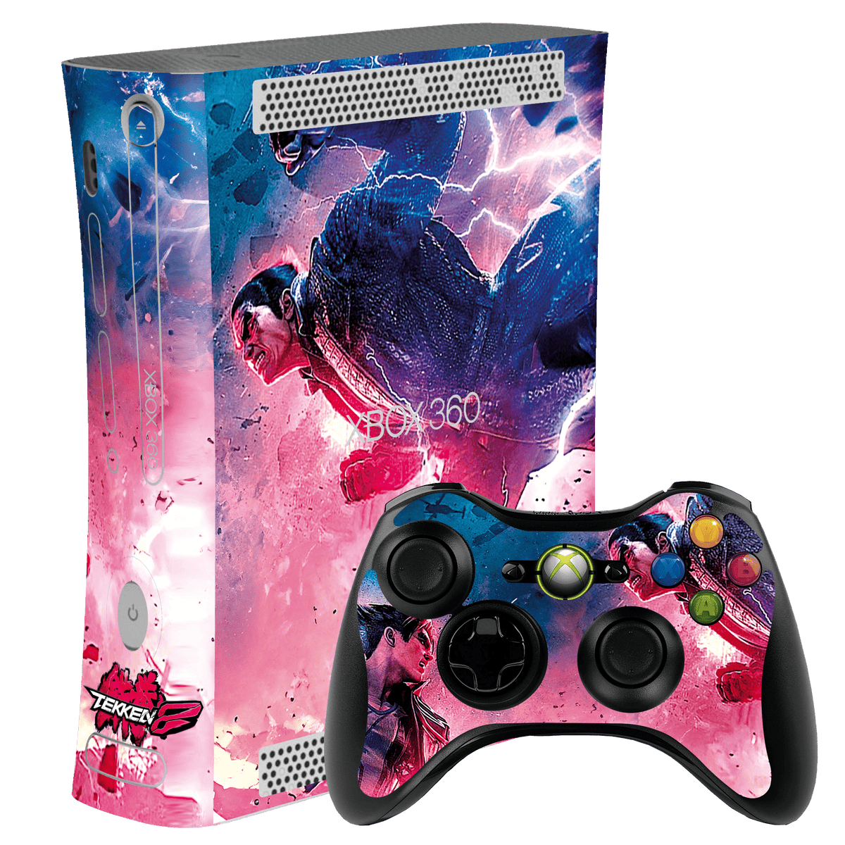 Tekken 8 Skin Xbox 360 Fat Xonebrand