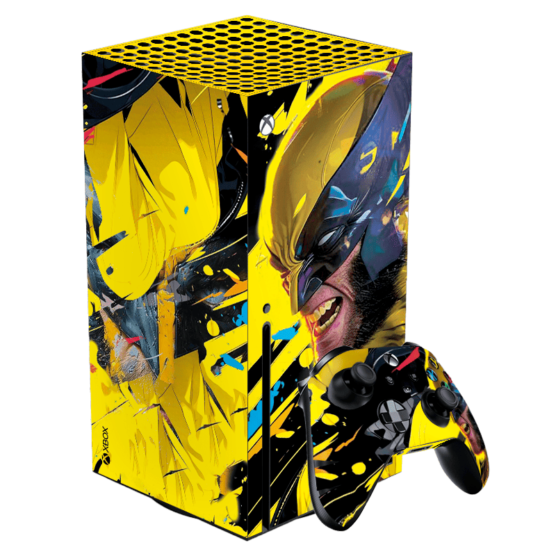 Wolverine Xbox Series X Skin Xonebrand