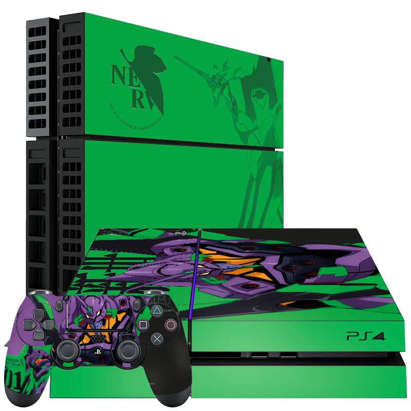 Evangelion Eva-01 Skin Playstation 4 Fat Xonebrand