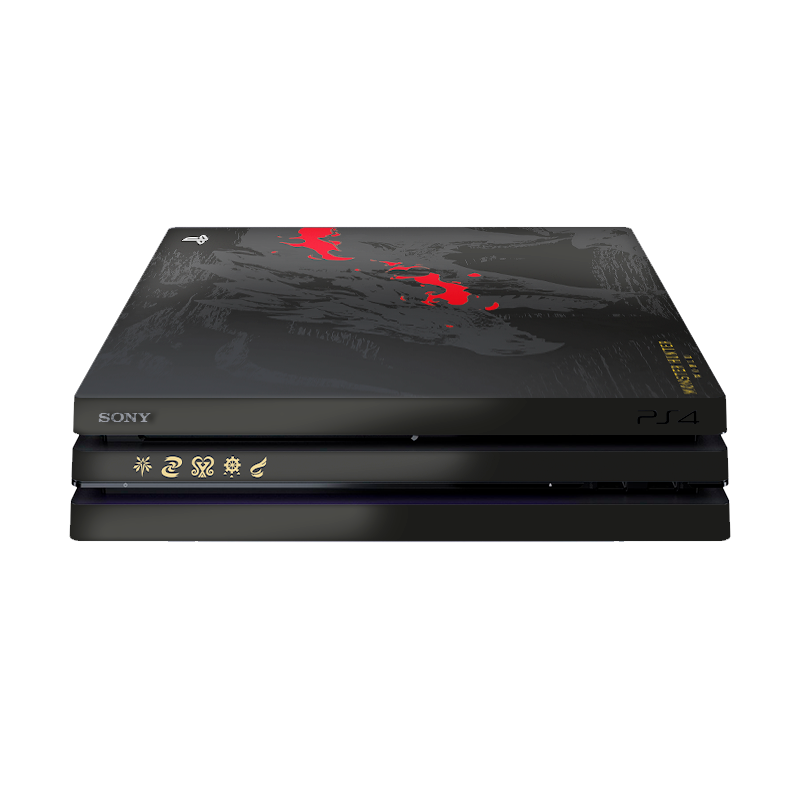 Edición Monster Hunter Skin Playstation 4 Pro Xonebrand
