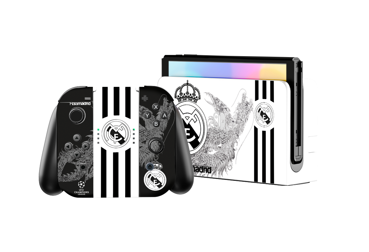 Real Madrid Nintendo Switch Oled (2021) Skin