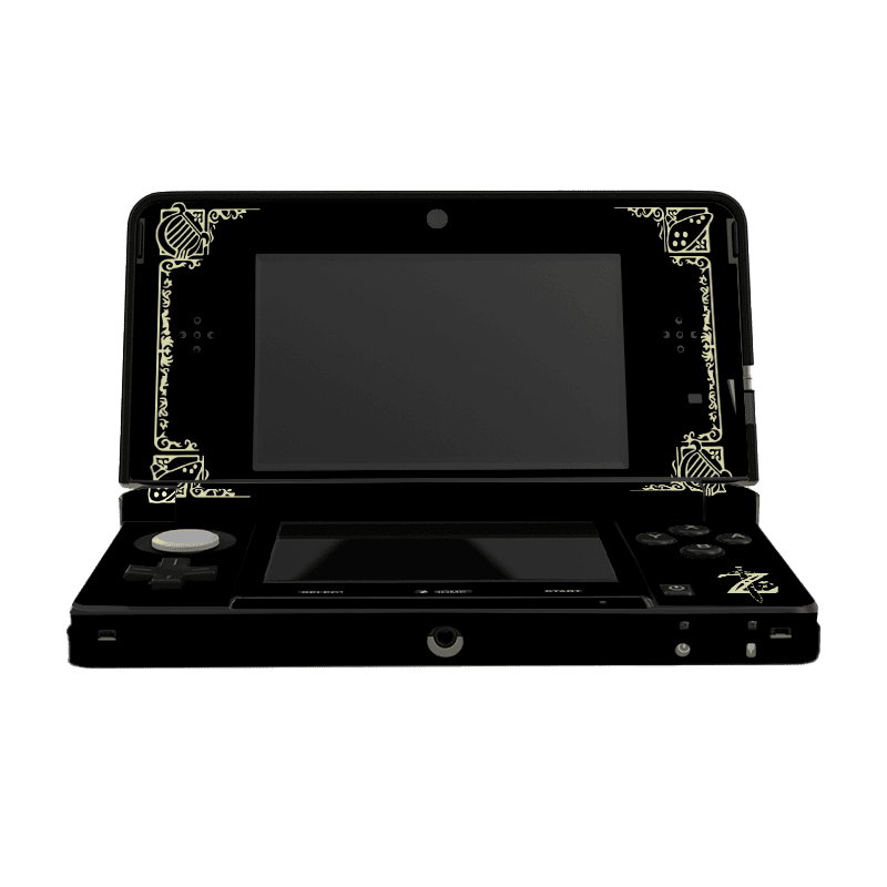 Skin para Nintendo 3Ds edición Zelda Black – Xonebrand