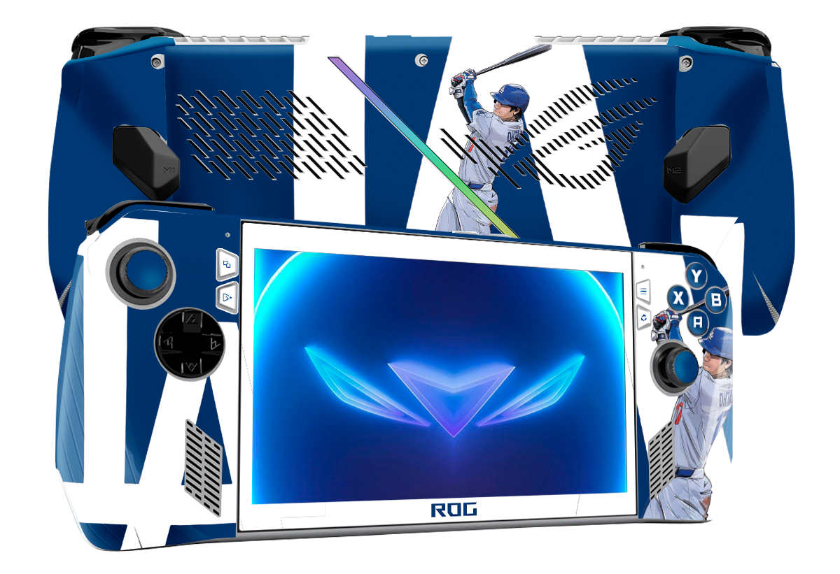 Los Angeles Dodgers Skin Asus Rog Ally Xonebrand