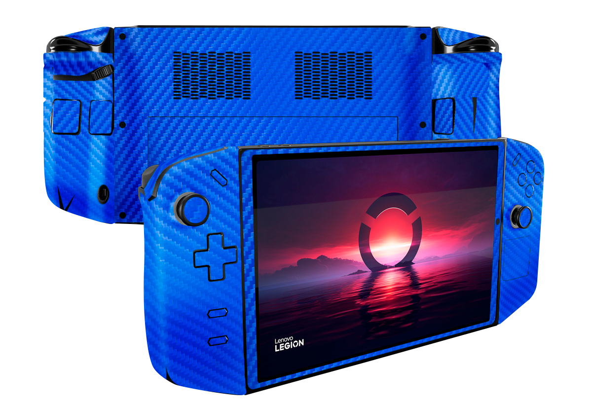 Fibra Carbono Celeste Skin Lenovo Legion Go