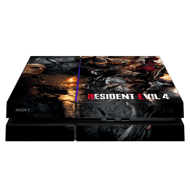 Resident Evil 4 Skin Playstation 4 Fat
