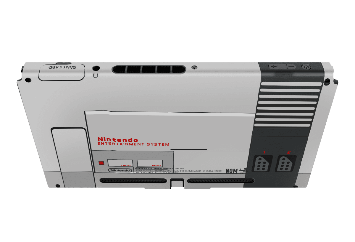 NES Skin Nintendo Switch (2017) Xonebrand