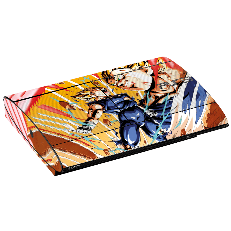 Dragon Ball Vegeta Skin Playstation 3 Super Slim Xonebrand