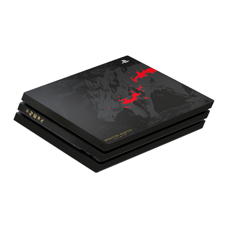 Edición Monster Hunter Skin Playstation 4 Pro Xonebrand