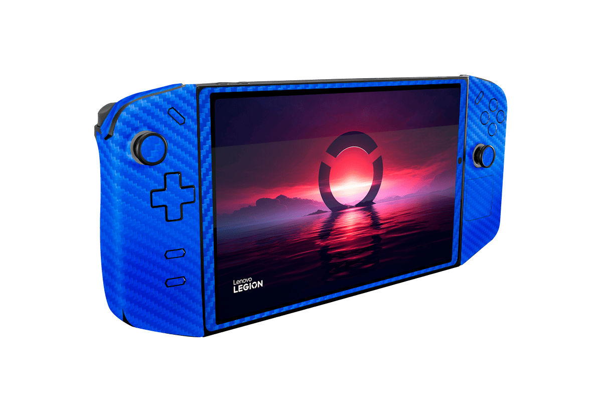 Fibra Carbono Celeste Skin Lenovo Legion Go
