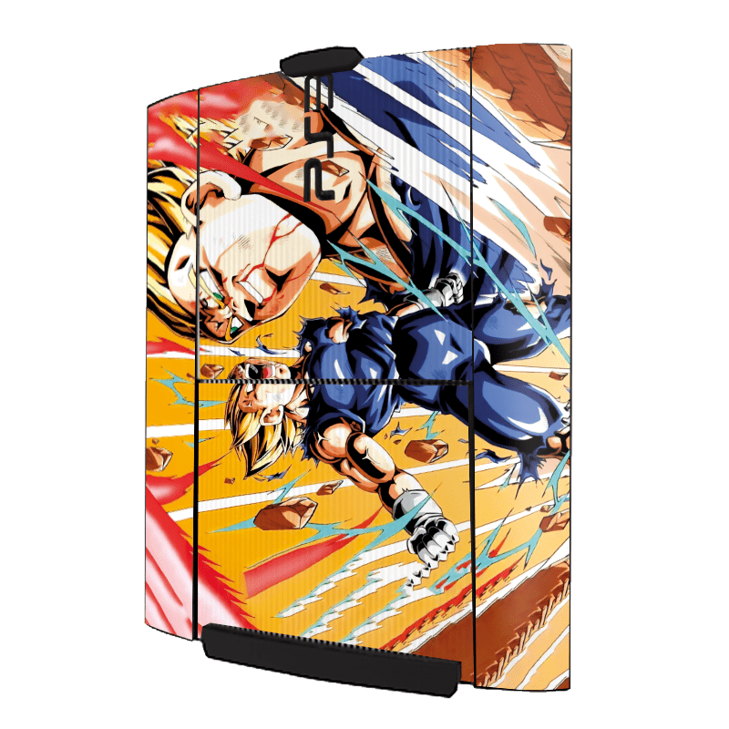 Dragon Ball Vegeta Skin Playstation 3 Super Slim Xonebrand