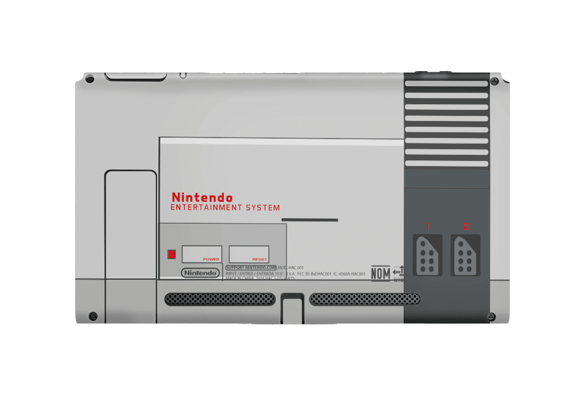 NES Skin Nintendo Switch (2017) Xonebrand