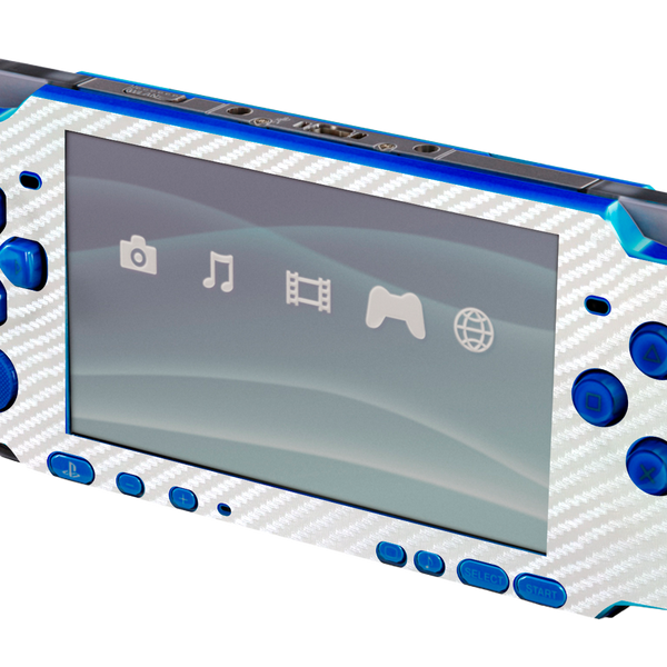 Fibra Carbono Blanco Skin Playstation Portable (PSP)