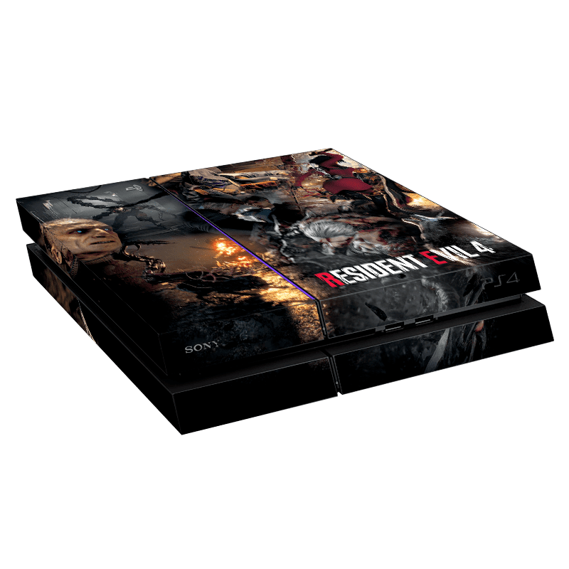 Resident Evil 4 Skin Playstation 4 Fat