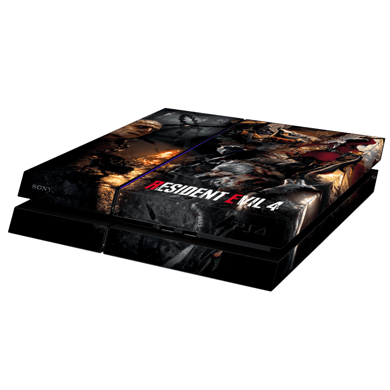Resident Evil 4 Skin Playstation 4 Fat