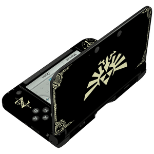 Leyenda de Zelda Black Nintendo 3DS XL 2015 Skin