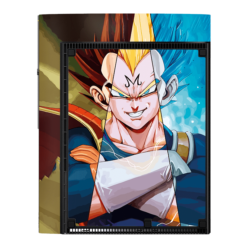 Dragon Ball Vegeta Skin Playstation 3 Super Slim Xonebrand