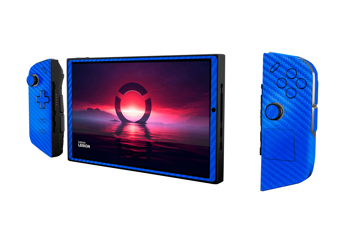 Fibra Carbono Celeste Skin Lenovo Legion Go