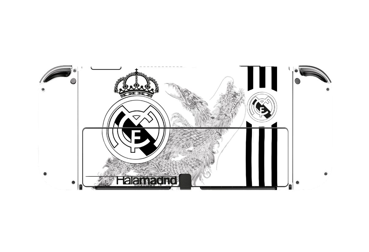 Real Madrid Nintendo Switch Oled (2021) Skin